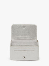 Portemonnee Leder Mila louise Zilver vintage 3853X-vue-porte